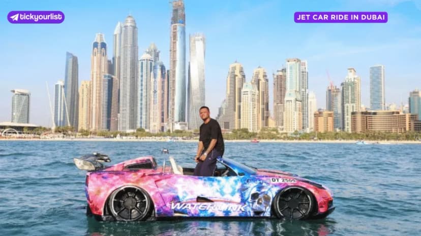 Jet Car Ride in Dubai