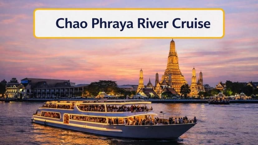 Chao Phraya river cruise