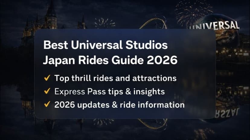 Universal Studios Japan Rides