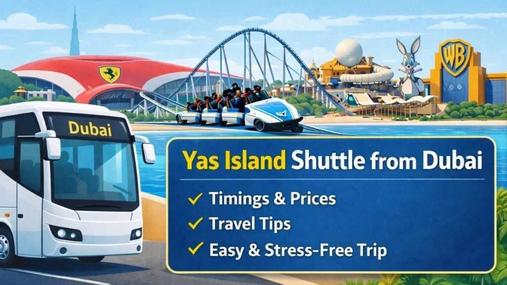 Yas Island Shuttle from Dubai