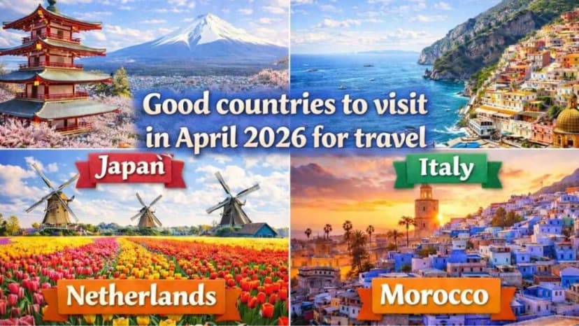 Good Countries to Visit in April 2026 for Travel