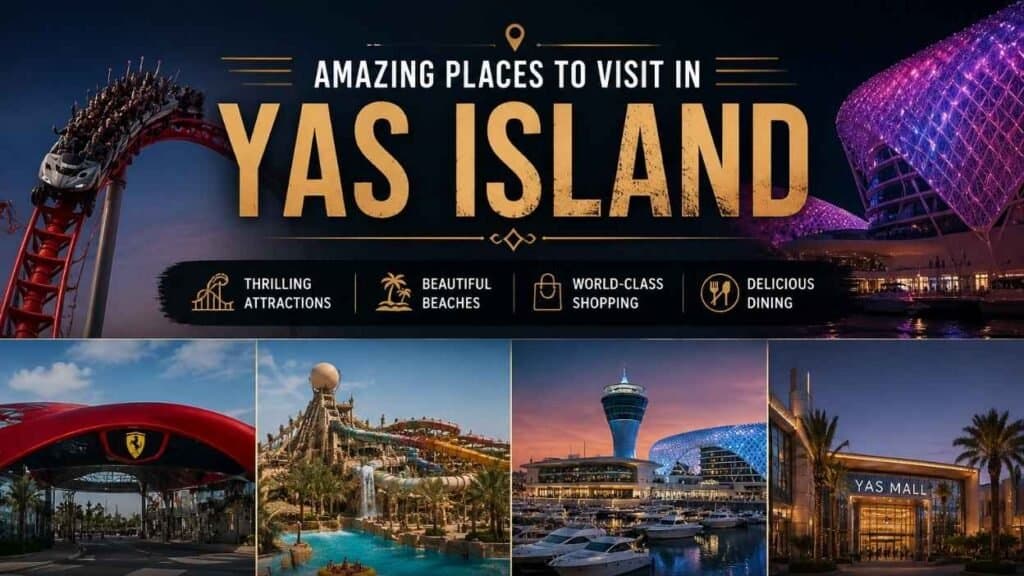Visit in Yas Island