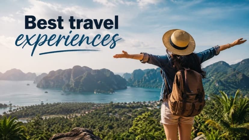 Best travel experiences