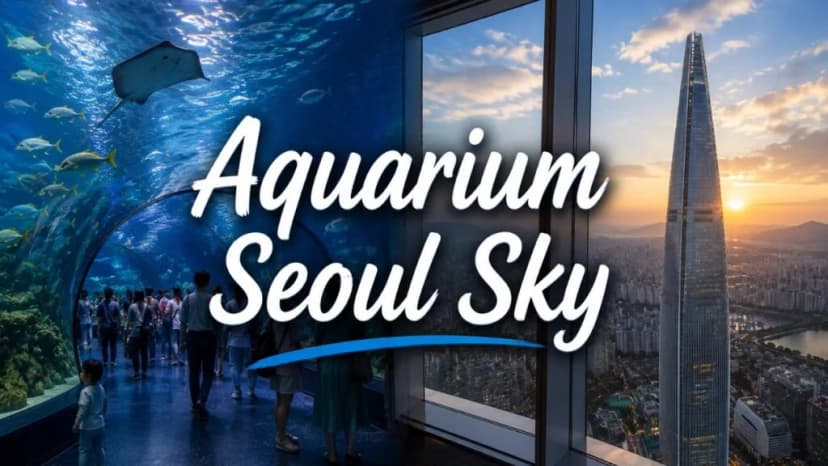 Aquarium Seoul Sky