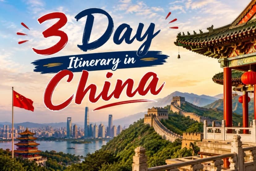 3 Day Itinerary in China