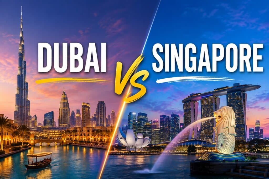 Dubai vs Singapore