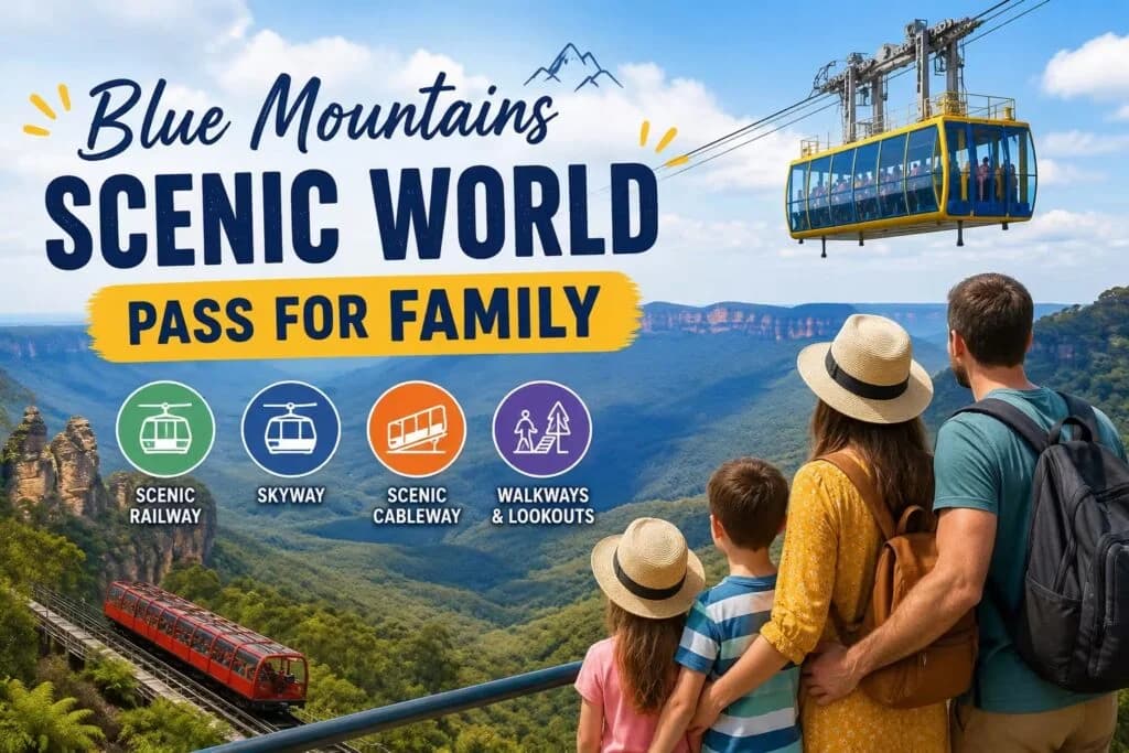 Blue Mountains Scenic World pass for family