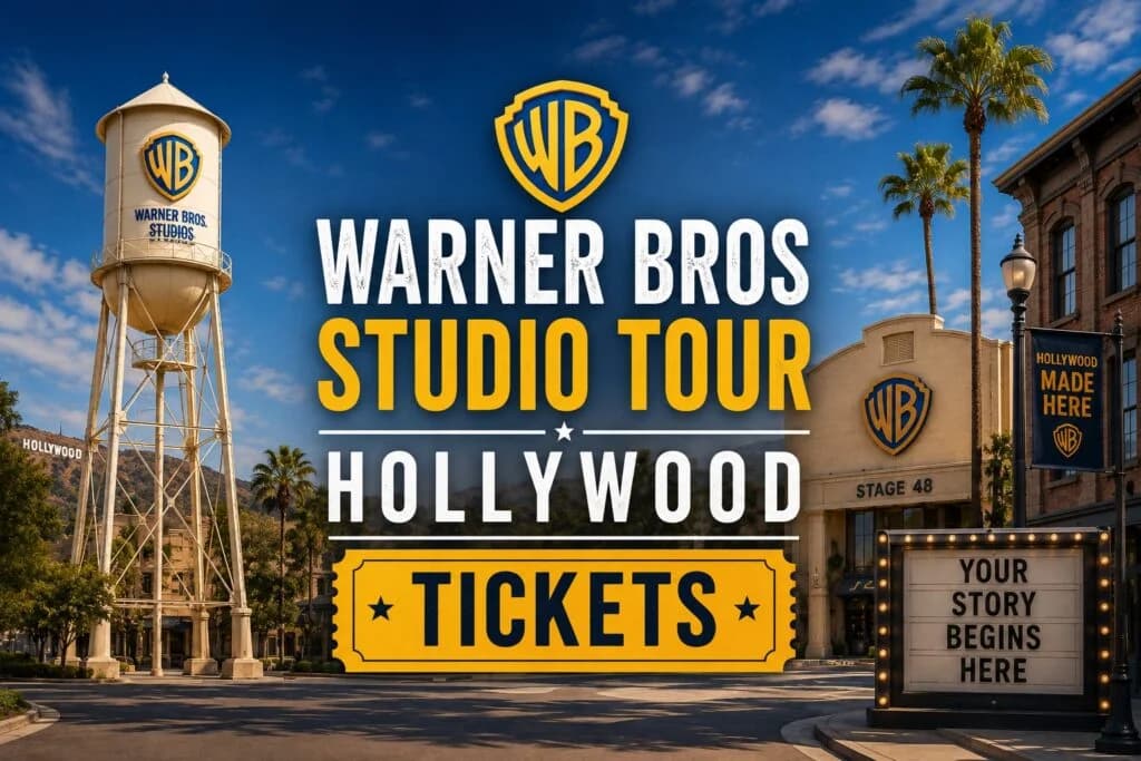 Warner Bros Studio Tour Hollywood tickets