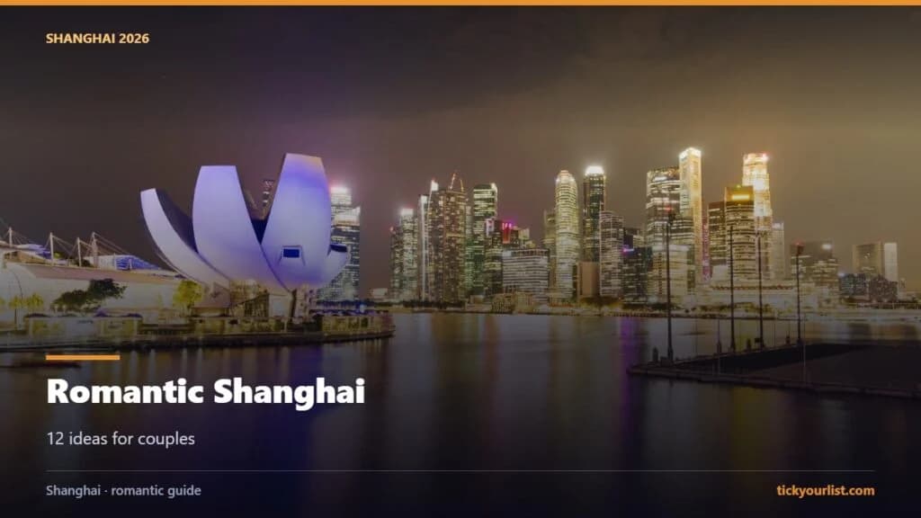12 Romantic Things to Do in Shanghai for Couples